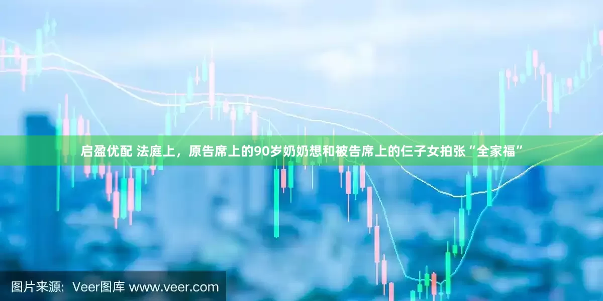 启盈优配 法庭上，原告席上的90岁奶奶想和被告席上的仨子女拍张“全家福”