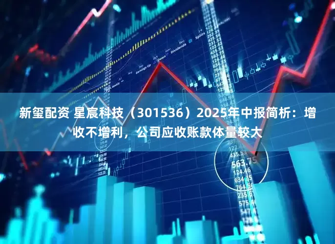 新玺配资 星宸科技（301536）2025年中报简析：增收不增利，公司应收账款体量较大